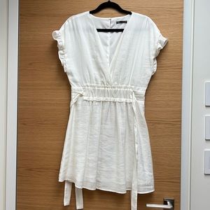 Zara White Mini Dress